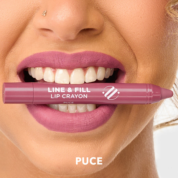 Limited Edition Line &amp; Fill Lip Crayons Collection Set - AED